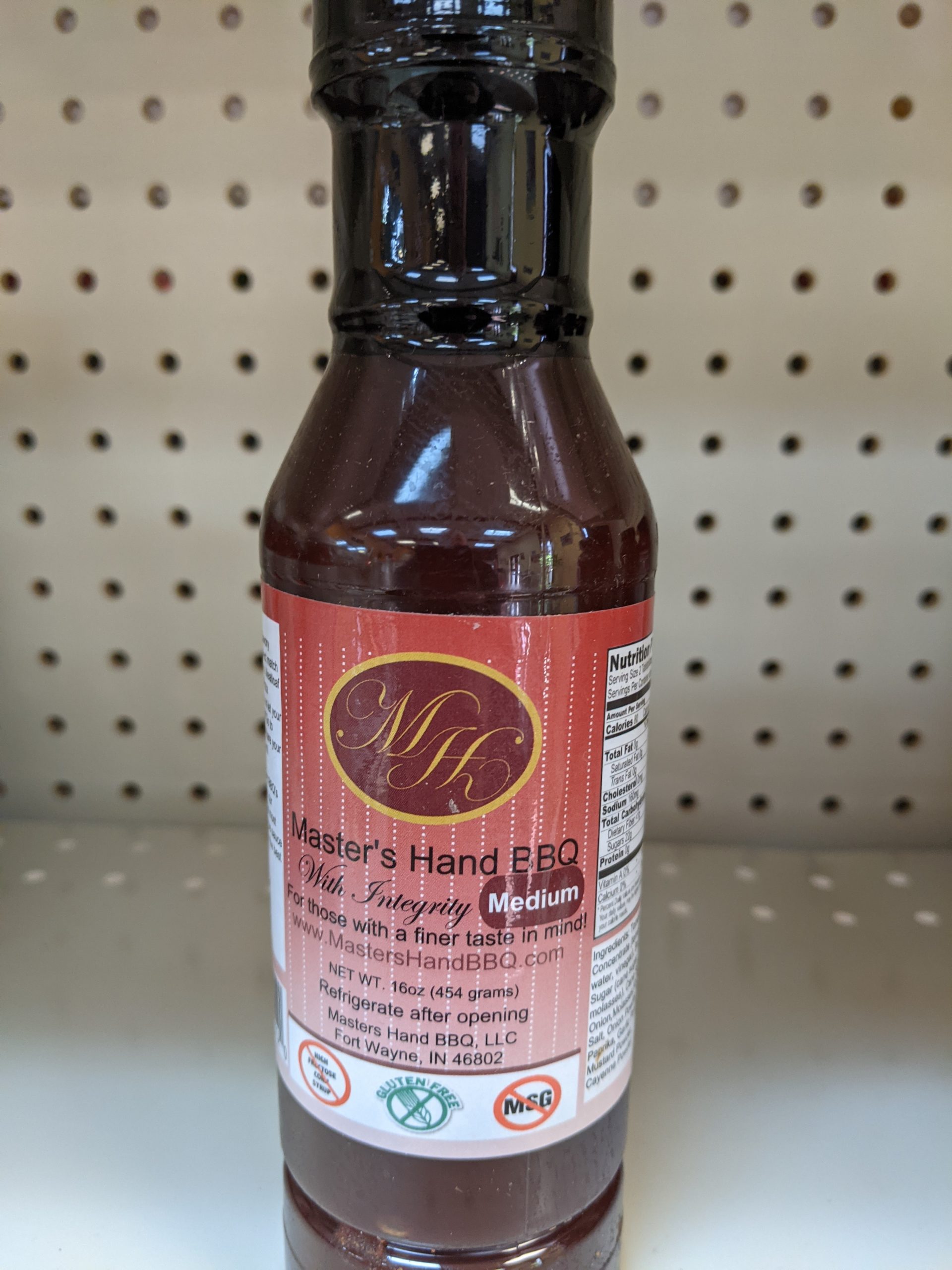 Masters Hand BBQ Sauce Medium