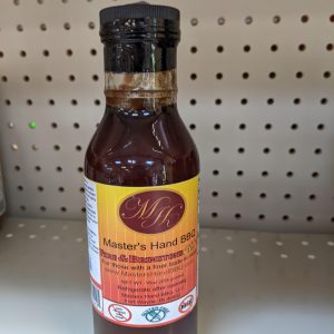 masters hand bbq sauce fire and brimstone